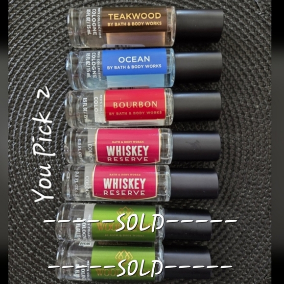 Bath & Body Works Other - 🛍BOGO 50% OFF❤️💙🤎👃NWT‼️ BBW *You Pick 2* Men's Mini Cologne Sprays